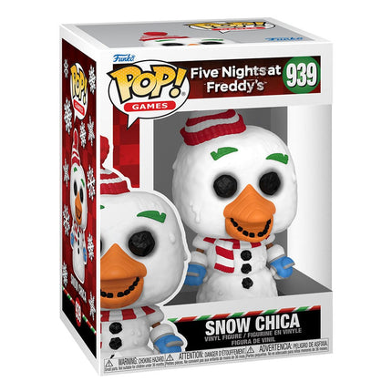 Snow Chica Five Nights at Freddy's POP! Games Vinyl Figure Holiday 9 cm - 939