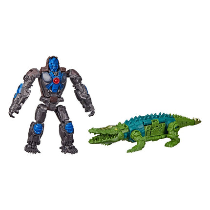 Optimus Primal and Skullcruncher Action Figure Beast Alliance Combiner Transformers: Rise of the Beasts 13 cm