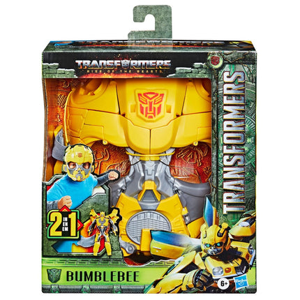 Bumblebee Transformers: Rise of the Beasts 2-in-1 Roleplay Mask / Action Figure 23 cm