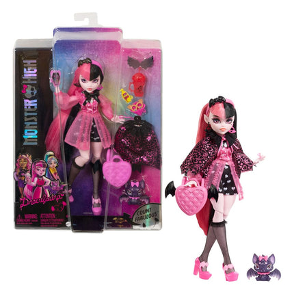 Draculaura Monster High Fashion Doll 25 cm