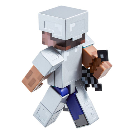 Steve Minecraft Diamond Level Action Figure 14 cm