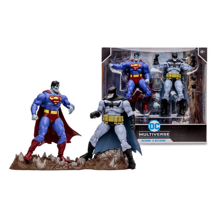 Bizarro & Batzarro DC Multiverse Action Figure 2-Pack 18 cm