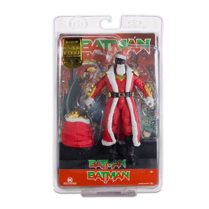 Bat Santa (Red Variant) DC Multiverse Action Figure Gold Label 18 cm