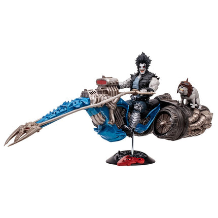 Lobo with Spacehog Vehicle (Gold Label) DC Multiverse Action Figure