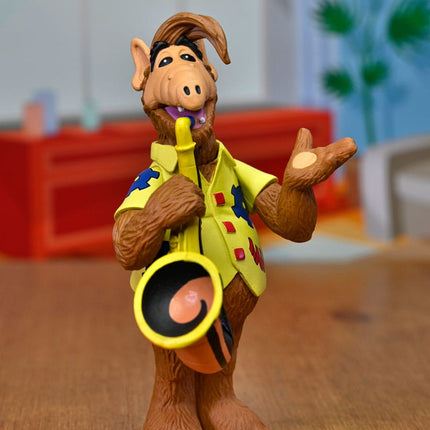 Alf With Saxophone Toony Classic Action Figure NECA