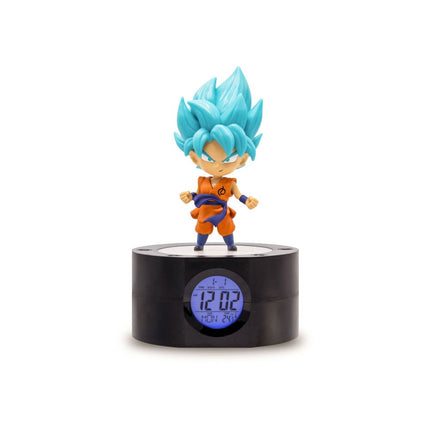 Goku SS God Dragon Ball Super Alarm Clock with Light  sveglia 18 cm
