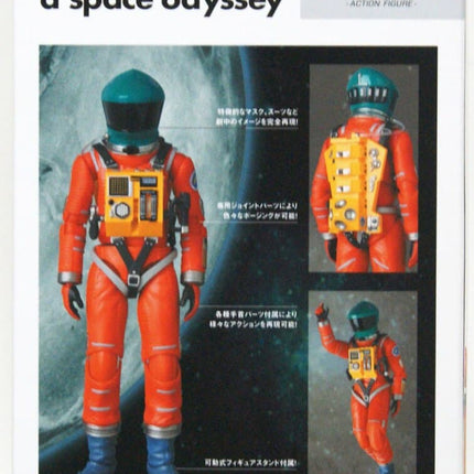 Astronaut 2001: Space Odyssey MAF EX Actionfigur Orange Helm Grün 16 cm