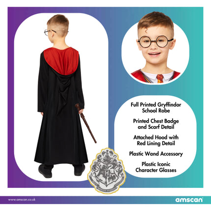 Kostium karnawałowy Harry Potter deluxe przebranie dziecięce