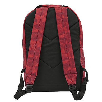 Amerykański zorganizowany czerwony plecak szkolny MATES