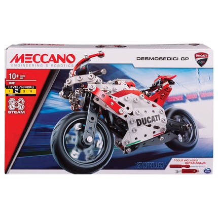 Meccano Ducati Desmosedici Moto GP Metallkonstruktion