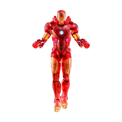Hot Toys Marvel Iron Man Mark IV (Holographic Version) Toy Fair Exclusive Action Figure 30cm