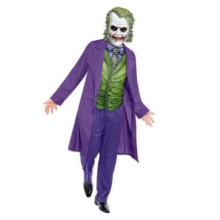 Joker Costume Carnevale Deluxe Adulto Fancy Dress