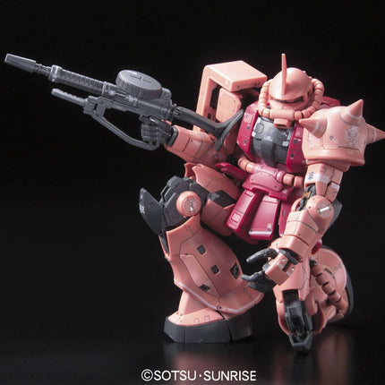 Gundam MS-06S ZAKU II Kit de Modèle 1/144 Vraie note