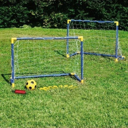 Set 2 Puertas de Fútbol para Jardín al Aire Libre