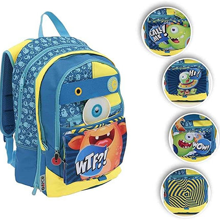 Rozszerzalny plecak szkolny Go Pop Monster