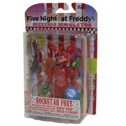 Rockstar Foxy Action Figure Five Nights at Freddy's 13 cm Pizza Simulator - MARCH 2021