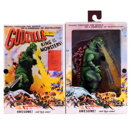 Godzilla Action Figures 1956   Locandina Il Re Dei Mostri King of the monsters Movie Poster US NECA (3948408438881)