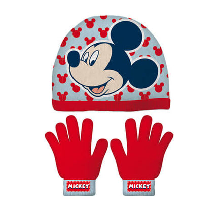 Mickey Mouse Set Cappello e Guanti Bambini