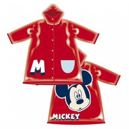 Mickey Mouse  Impermeabile Bambini con maniche e Cappuccio PVC