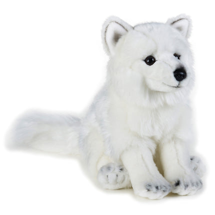 Kopia pluszowego lisa polarnego National Geographic 15 cm pluszu