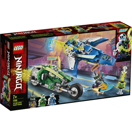 LEGO 71709 Vehículos Supremos de Jay y Lloyd Ninjago