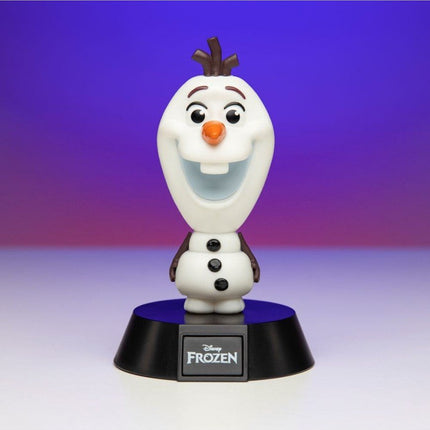 Olaf Lamp Bedside table with Frozen 2 3D Icon Light Paladone