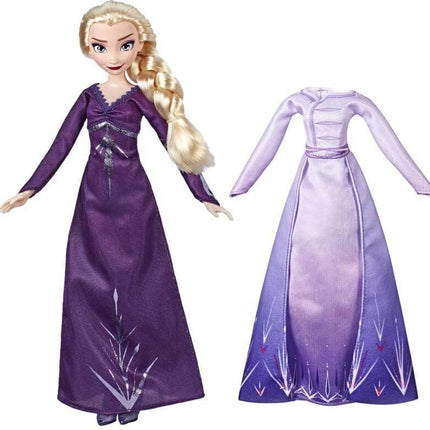 Frozen 2 Bambole Con vestiti e scarpe intercambiabili Fashion Doll Hasbro E5500 Elsa #Scegli Personaggio_Elsa (4207935389793)