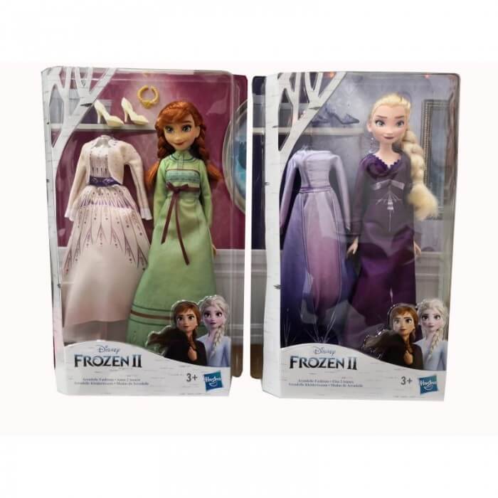 Frozen 2 Dolls With Interchangeable Clothes and Shoes Fashion Doll Has poptoys