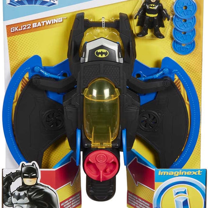 Alas de murciélago Vehículo con el Personaje de DC Imaginext