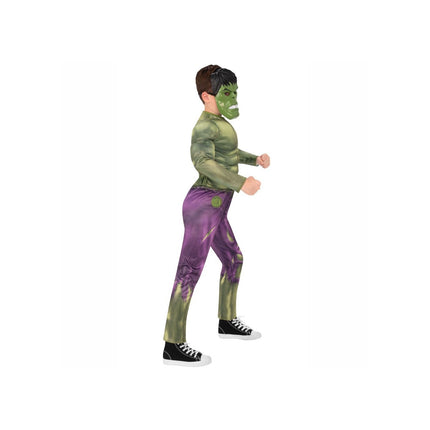 Kostium karnawałowy Hulk Deluxe z przebraniem Muscles