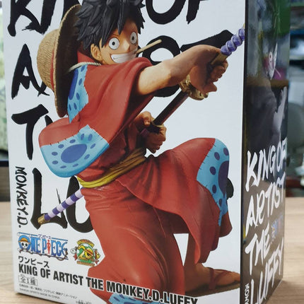 Monkey D. Luffy Wanokuni One Piece King of Artist PVC statuette 16 cm