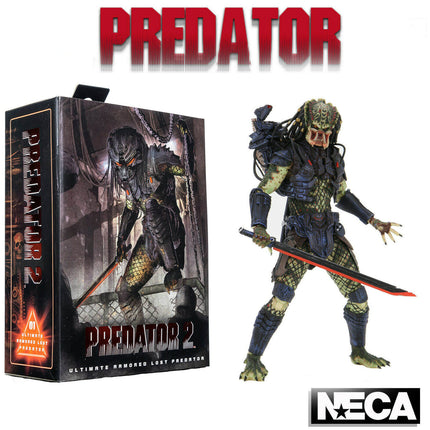 Armored Lost Predator Alien Ultimate  Action Figure Predator 2 20 cm NECA 51585