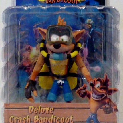 Crash Bandicoot con Scuba SUB Action Figures Deluxe 14cm NECA 41052 (3948442681441)