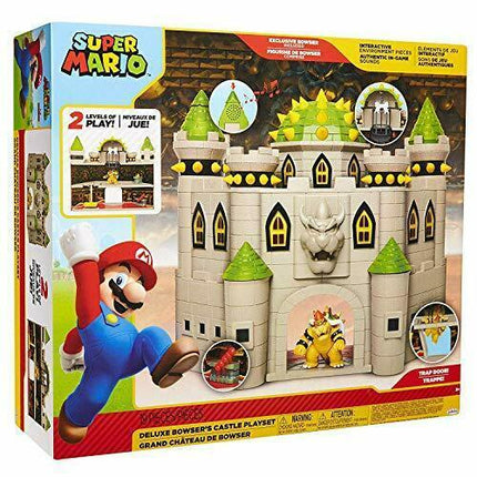 Castello Deluxe Bowser Super Mario World of Nintendo Super Mario Playset Castle