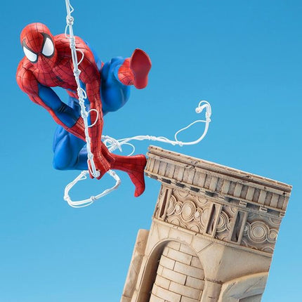 Spiderman Webslinger Artfx Statuetta Spider-man Kotobukiya 37cm (3948380880993)