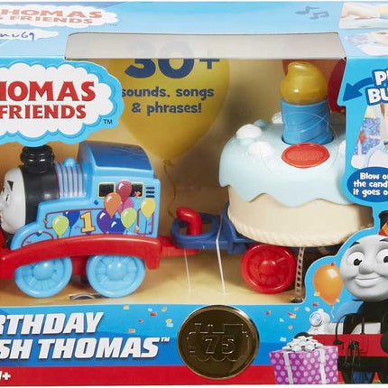 First Birthday Cake with Thomas and Friends Toy Train ENGLISH LANGUAGE