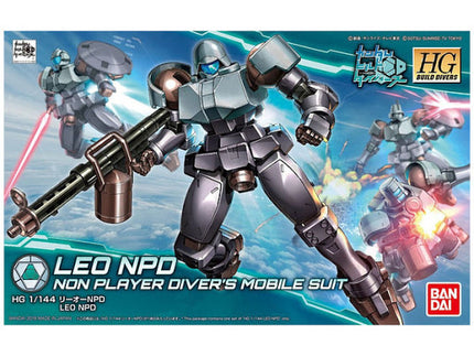 Kit de modelo Gundam LEO NPD Non Player Diver High Grade 1/144