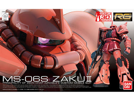 Gundam MS-06S ZAKU II Modelo Kit 1/144 Grado Real