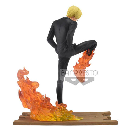 Sanji One Piece Log File Selection -Fight- PVC Statue 15 cm