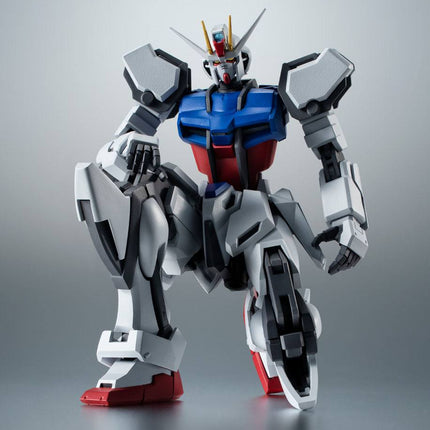 GAT-X105 Strike Gundam wer. ANIME Mobile Suit Gundam Seed Robot Spirits Figurka (bok MS) 12 cm