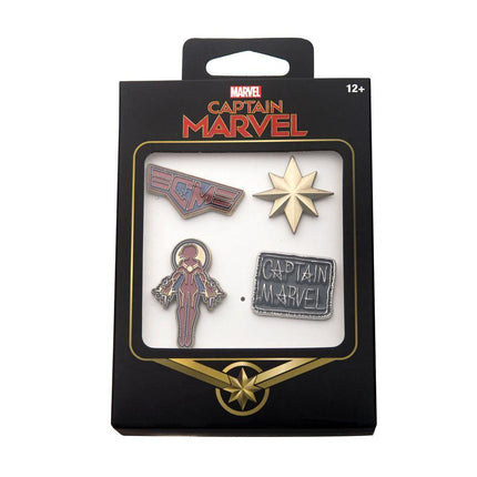 Marvel Spille Metallo Captain Marvel Collectors  4-Pack (3948449923169)