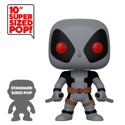 Deadpool gris avec épées Super Sized Funko POP édition spéciale 25 cm