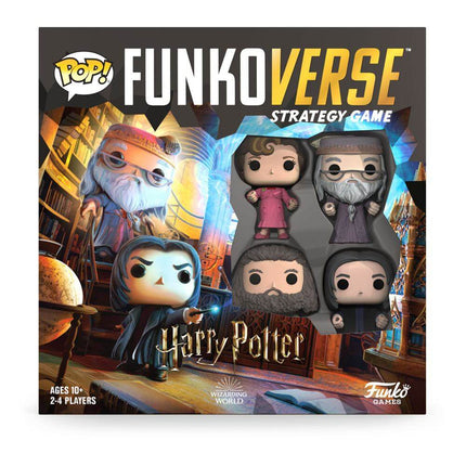 Gra planszowa Harry Potter Funkoverse 4 podstawowe postacie w wersji angielskiej