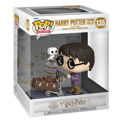 Harry Potter POP! Deluxe Vinyl Figure Harry Pushing Trolley 9 cm - 135