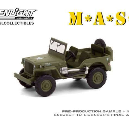 M*A*S*H Model odlewu 1/64 1942 Willys MB Jeep
