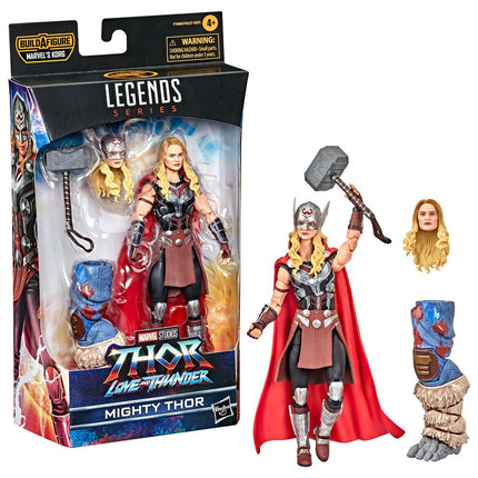 Thor: Miłość i grzmot Marvel Legends Series Figurka 2022 Marvel's Korg BAF #1: Potężny Thor 15 cm