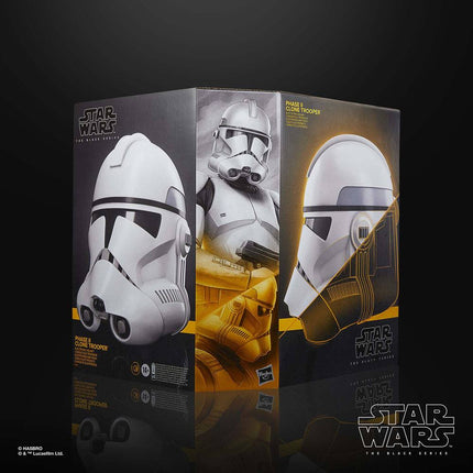 Hełm elektroniczny Phase II Clone Trooper Star Wars: The Clone Wars Black Series