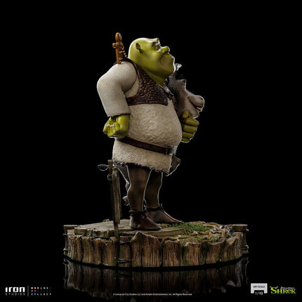 Statuetka Shrek Deluxe Art Scale 1/10 Shrek, Osioł i Piernikowy Ludzik 26 cm