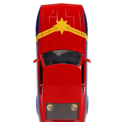 Ford Mustang Mach 1 1973 Moulé Sous Pression 1/24 Captain Marvel Hollywood Rides