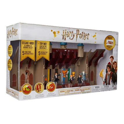Harry Potter Playset Sala de Luxe grand grand hall avec les personnages
